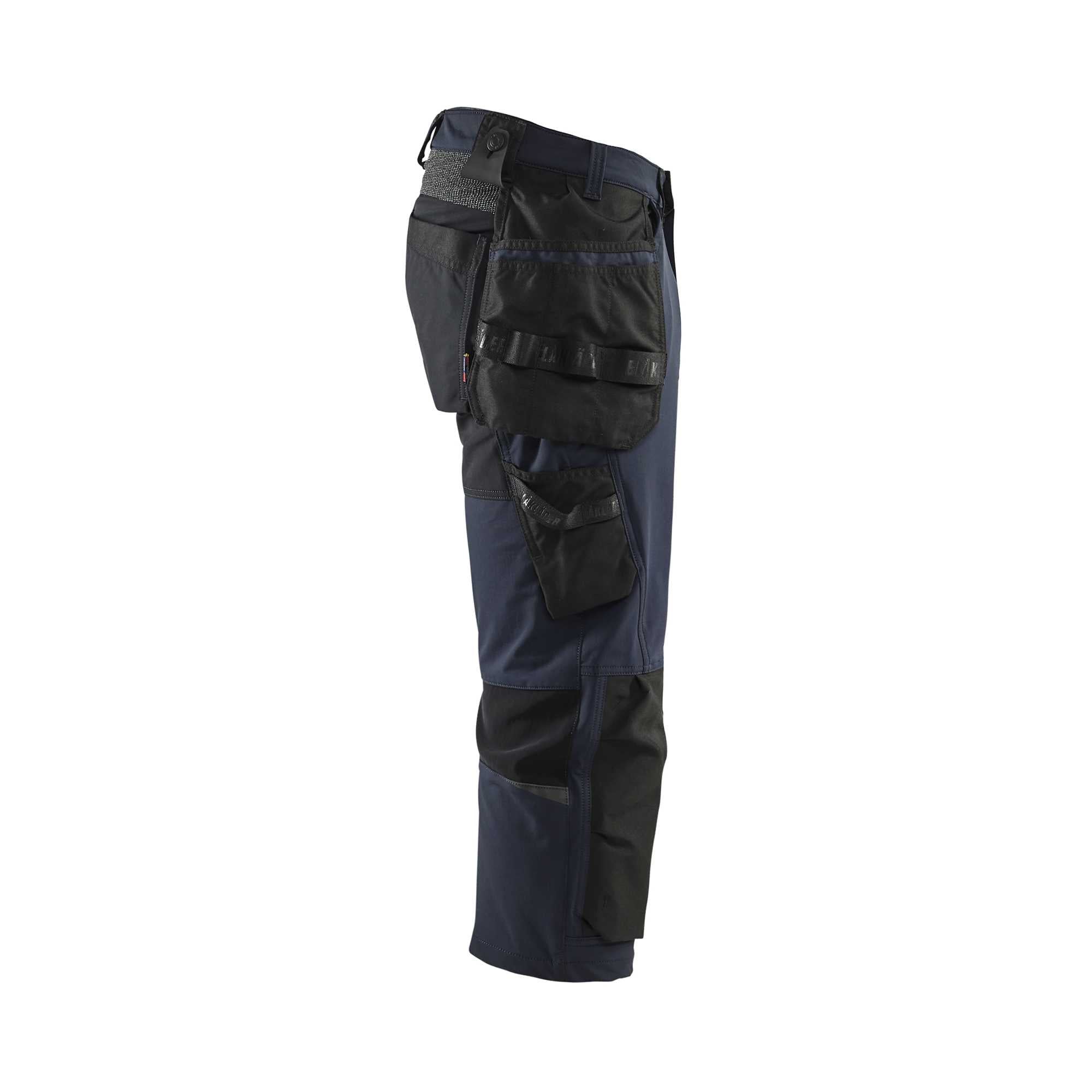 BLAKLADER 15211645 Craftsman Pirate trousers 4 way stretch Work Pirate Bermuda Men - double weave